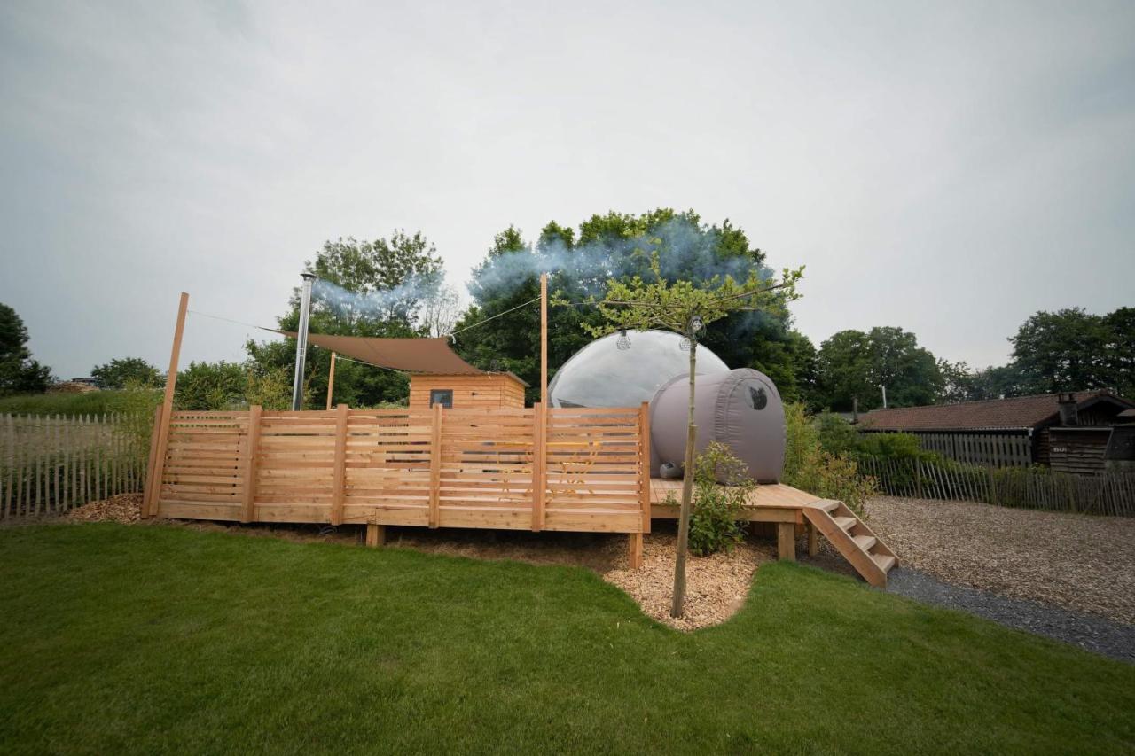 Bulles Odette & Ginette Et Tiny House Suzette "Au Guet Marais" Etape Insolite Paliseul Exterior foto